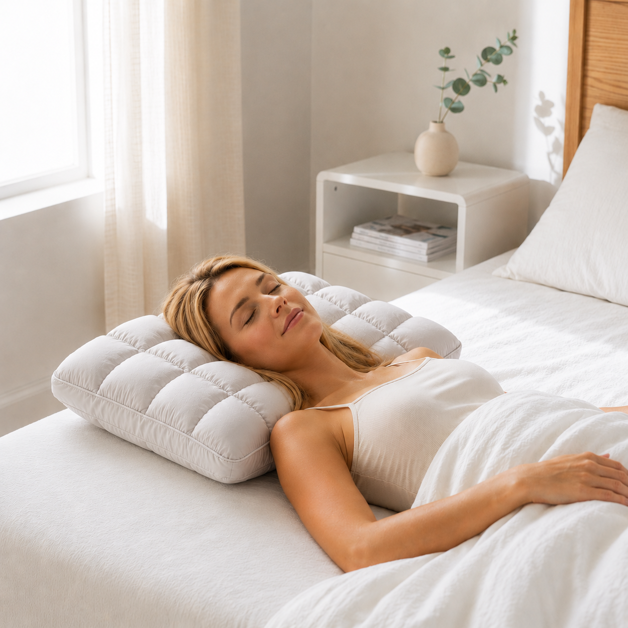 CloudPuff Pillow - Double-Soft Quilted Insert