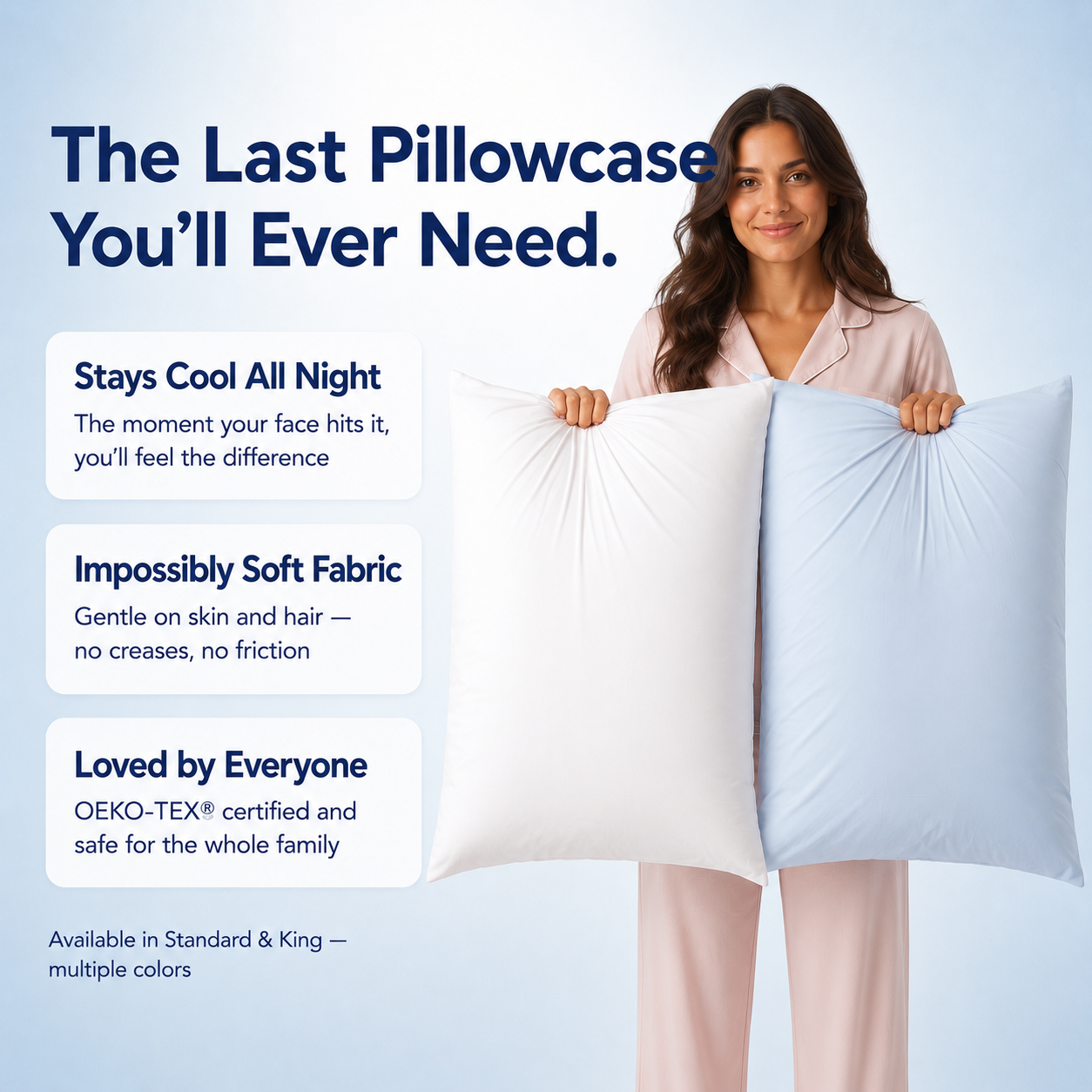 CloudSoft - Cooling Pillowcases